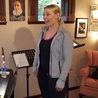 Melissa Hart with Elise Benson
