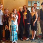 The Master Class Participants: Brandon Weideman, Maureen Armstrong (Accompanist), Averi Bednar, Emma Kaplan, Melissas Hart, Melissa Culloton, Anna Quirk, Blake Woog, and Marty Rosenbaum