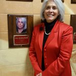 Melissa''s Plaque on the Wall of Fame